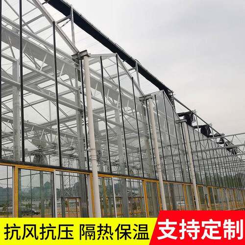定制玻璃温室大棚厂家设计安装玻璃暖棚温室工程现代化农业种植