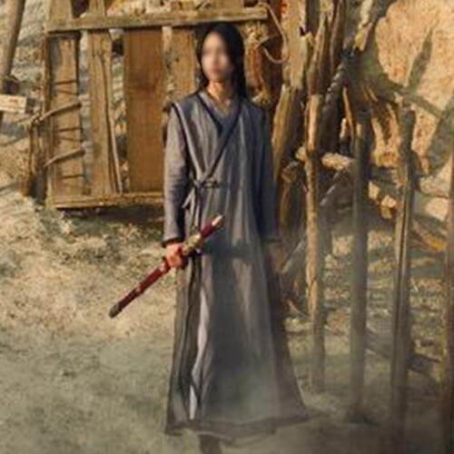 高档影视装新款棉麻武侠楼女侠古装古汉服女装刺客装影真主题写演