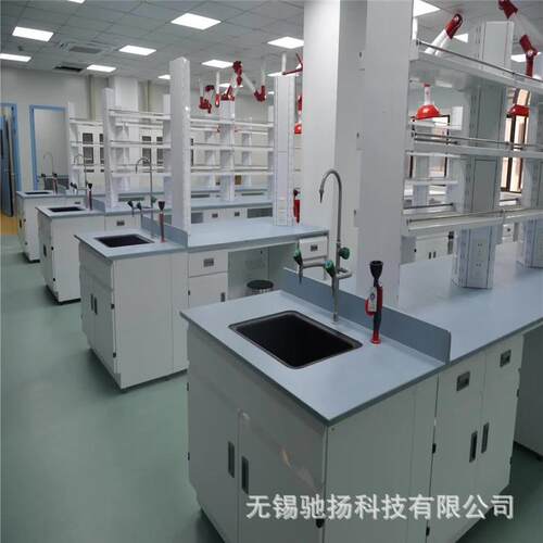 实验室全钢实验台304不锈钢台面微生物室操作台带吊柜等工作台