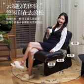 单人沙发椅中风实木休闲椅座椅靠复古无品牌 油蜡皮沙师发椅古设