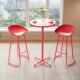 现代简约高脚圆形家用户外阳台休闲酒吧室外商用吧台高脚桌椅组合