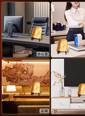 黄铜簸箕咬钱金蟾摆件招财进宝乔迁之喜家居装饰桌面摆件创意礼品