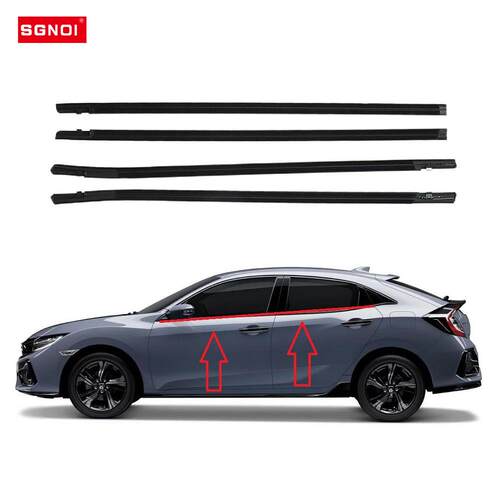 思域civic16款车门窗玻璃外压条挡水切72910-TEA-T01防水外压条
