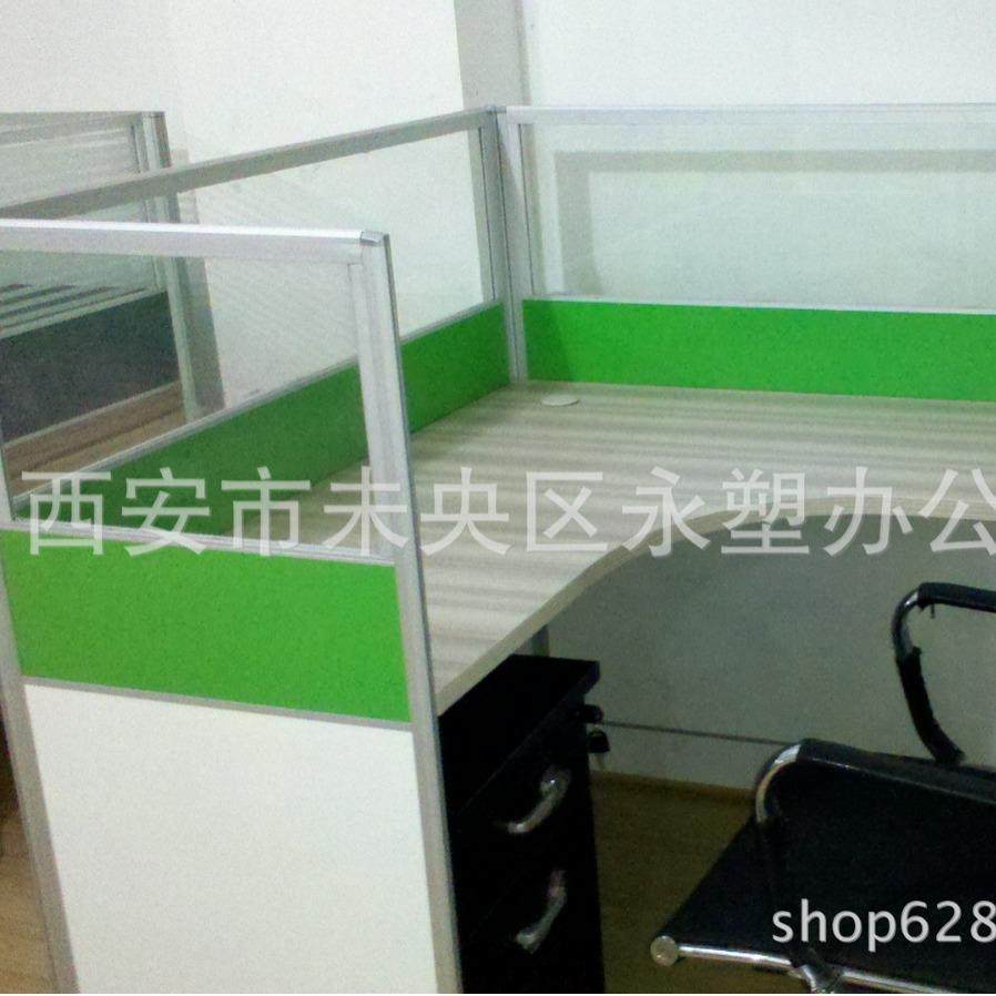 屏风办公桌办公家具职员桌4人位6人位卡座四人工作位办公桌椅组合