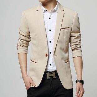 Slim Fit Fashion Blazer Suit Jacket Casual Suit Blazer Men