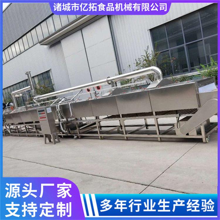 亿拓大型商用连续式蜜薯烘烤机烤地瓜加工设备全国发货