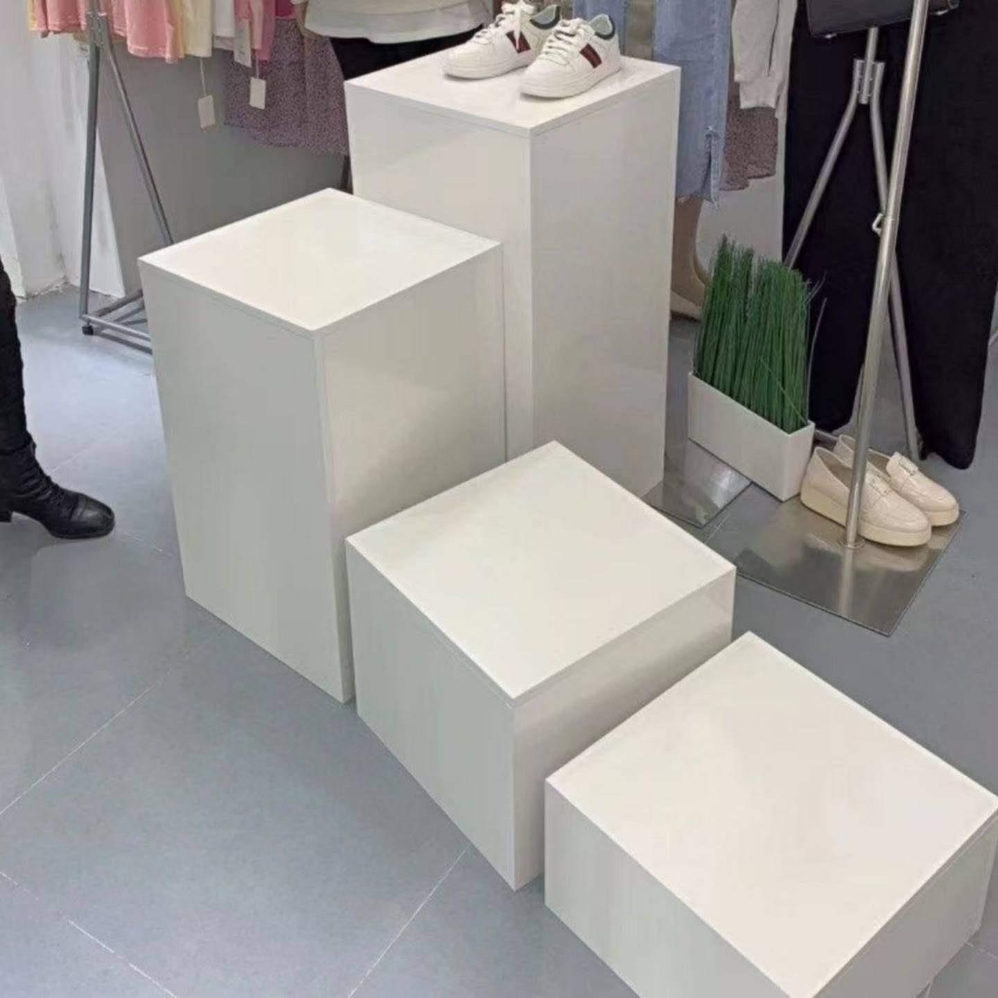 展示台方形陈列台地台摆件增高底座模特底座橱窗站台样品手办摆台