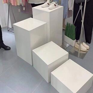 展示台方形陈列台地台摆件增高底座模特底座橱窗站台样品模型摆台