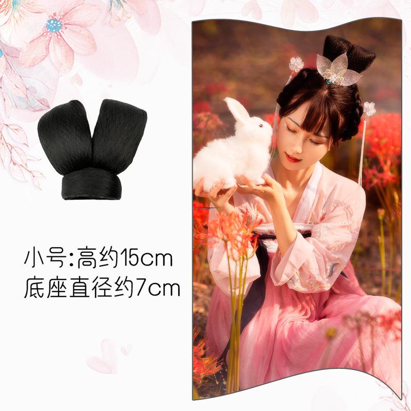儿童古装宝宝汉服日常整顶假发