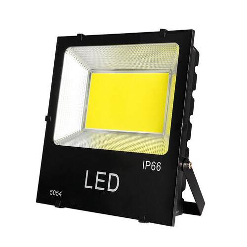 LED市电投光灯户外庭院200W照明灯防水大功率车间厂房泛光灯