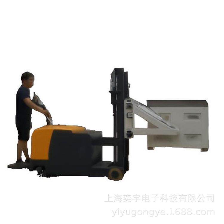 铁料筐吨翻转倒料QIB抱机小型电叉动夹旋转夹包机1桶T一吨车装卸
