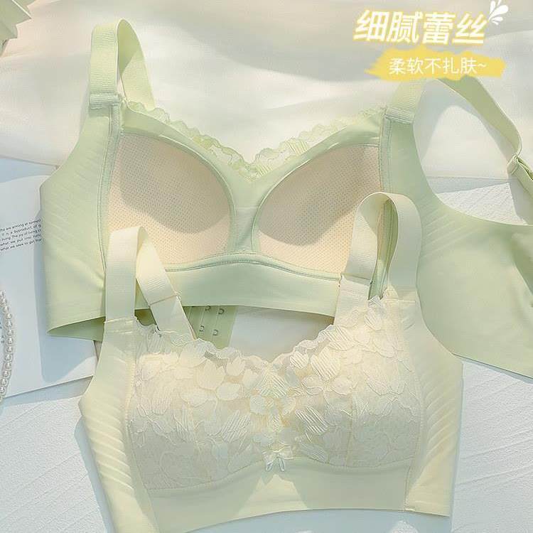 大胸显小胸内衣女全罩杯夏季薄款收副乳防下垂聚拢调整型显瘦文胸
