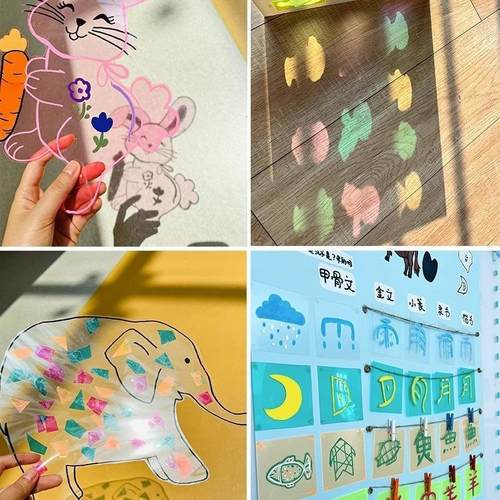 玻璃纸DIY塑料膜PVC透明玻璃纸