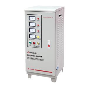 三科TNS-6000VA三相380V稳压器SVC-6000W自动化仪器稳压电源