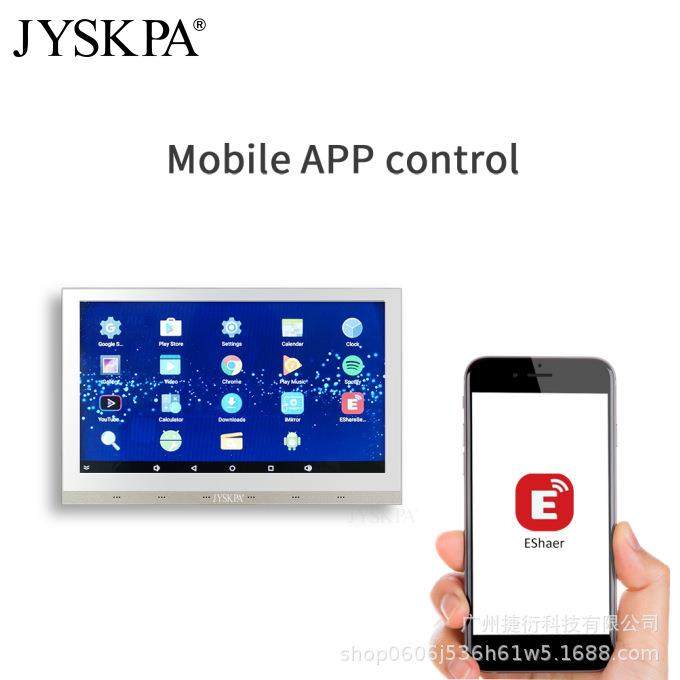 PW1825智能家居背景音乐主机系统10寸吸顶音响控制器