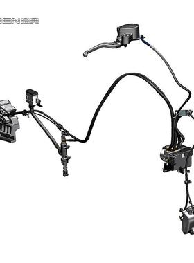 启典KD150-GKG1G2U1U2Z2机车刹车系统前后碟煞片盘卡钳手柄配件