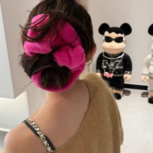 Extra-large towel hair bands for drying hair, large intestin