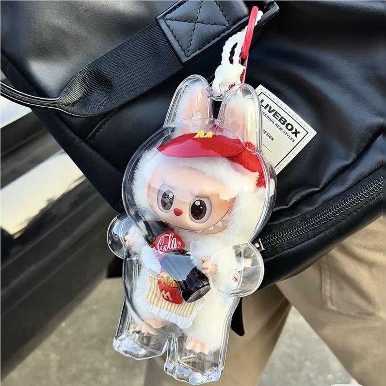拉布布可口可乐OYVu护壳labbu透明防尘罩三代遛娃神防器刮痕保耐