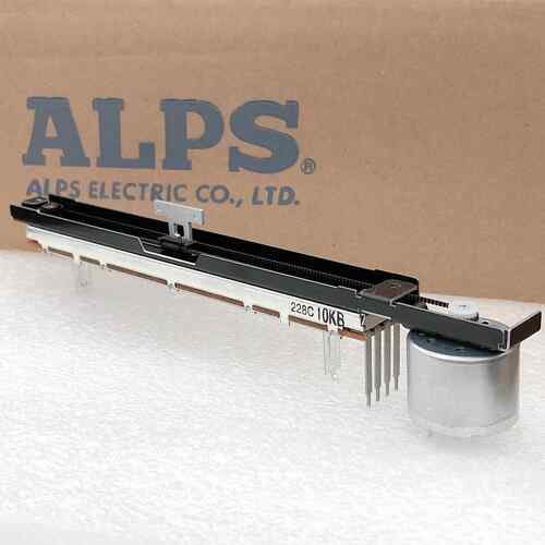 ALPS艾伦混音器GLD80 QU16 QU18 QU24电动滑动电位计推子B10K 4脚