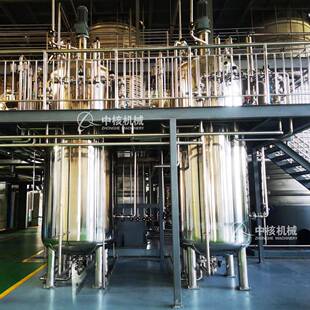 中核机械大型多功能生物发酵罐100QS 4不锈钢材质卫生级