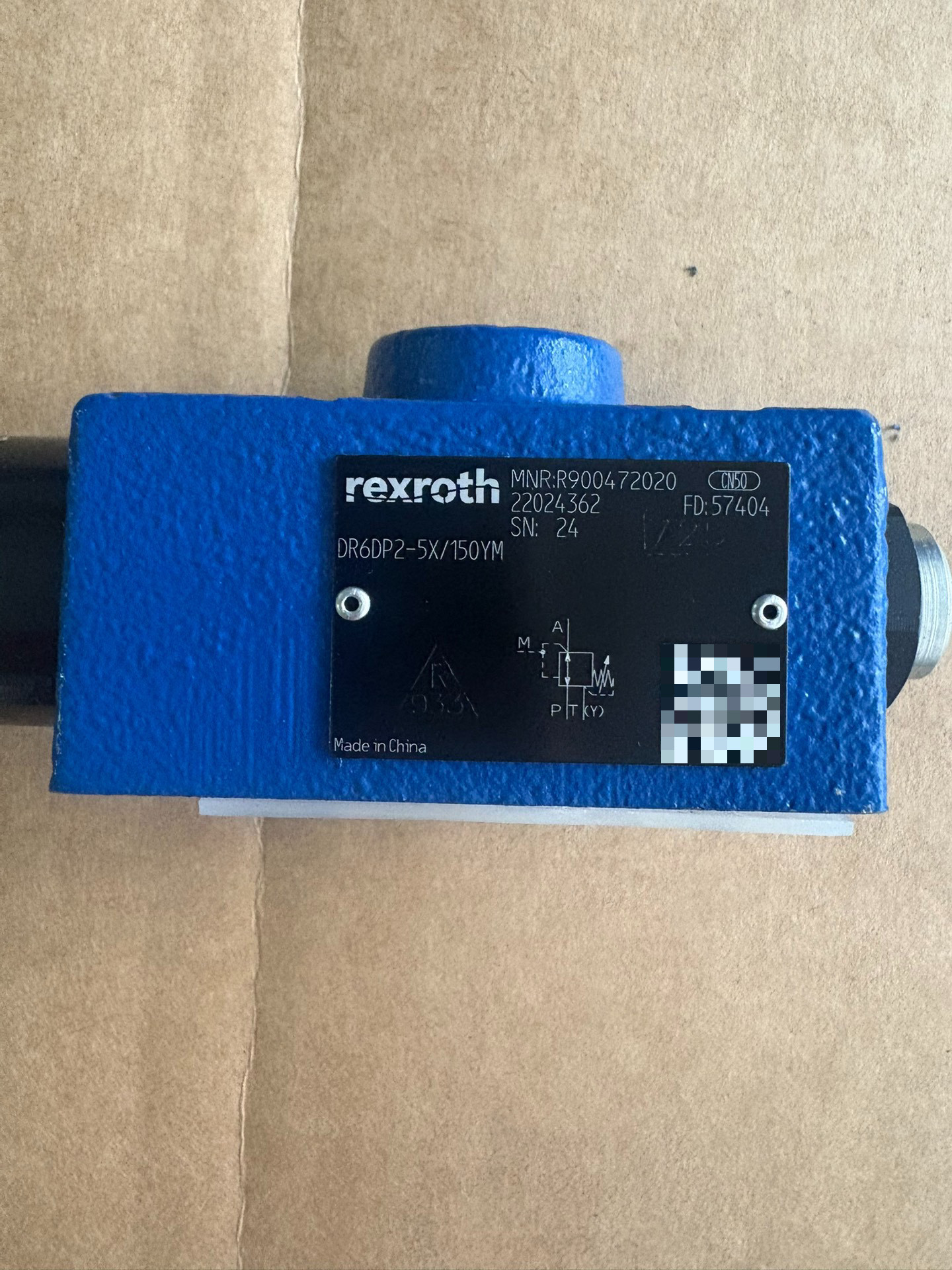 力士乐减压阀R900472020，DR6DP2-5X/150