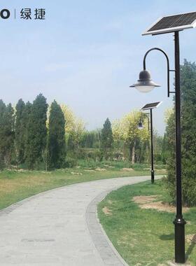 户太能庭阳院灯3-4LJ-22021米小区路灯简约双头景观灯外公园景区