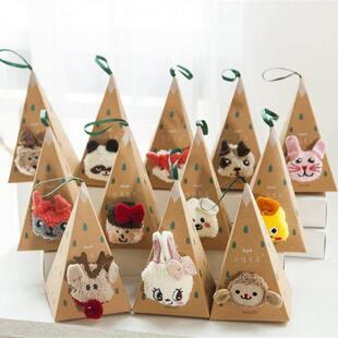 with socks cartoon embroidery stockings Coral Christmas wool