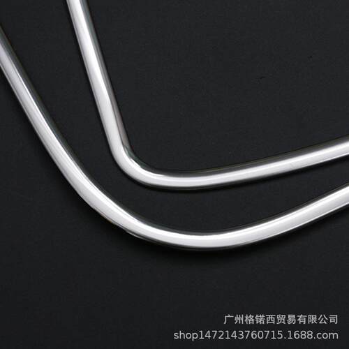 跨境 适用20-22款ROOX40系内门音响框改装饰条不锈钢内门音响框