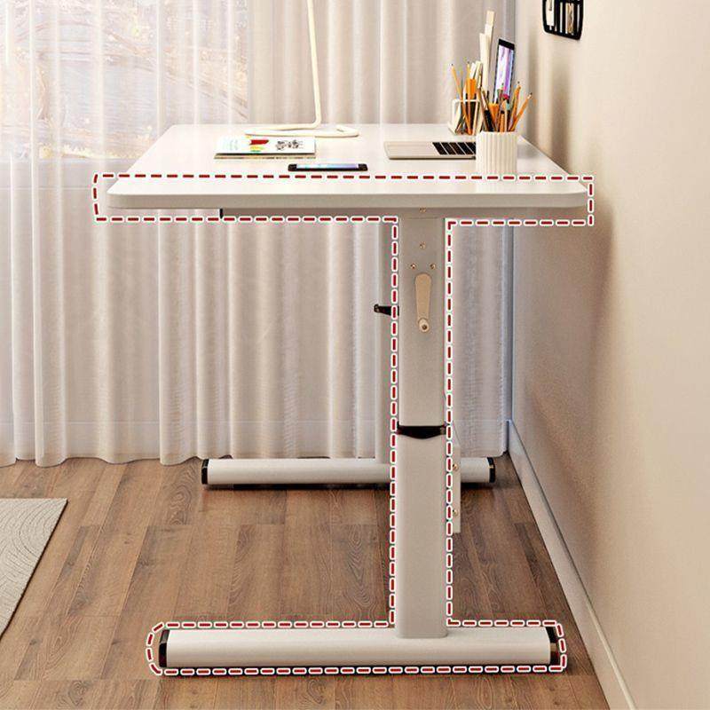 家用升降学习桌卧室电脑桌写字桌手动升降升级桌腿办公电脑桌书桌,住宅家具,电脑桌,淘宝优惠券,粉丝福利购,淘宝优惠卷