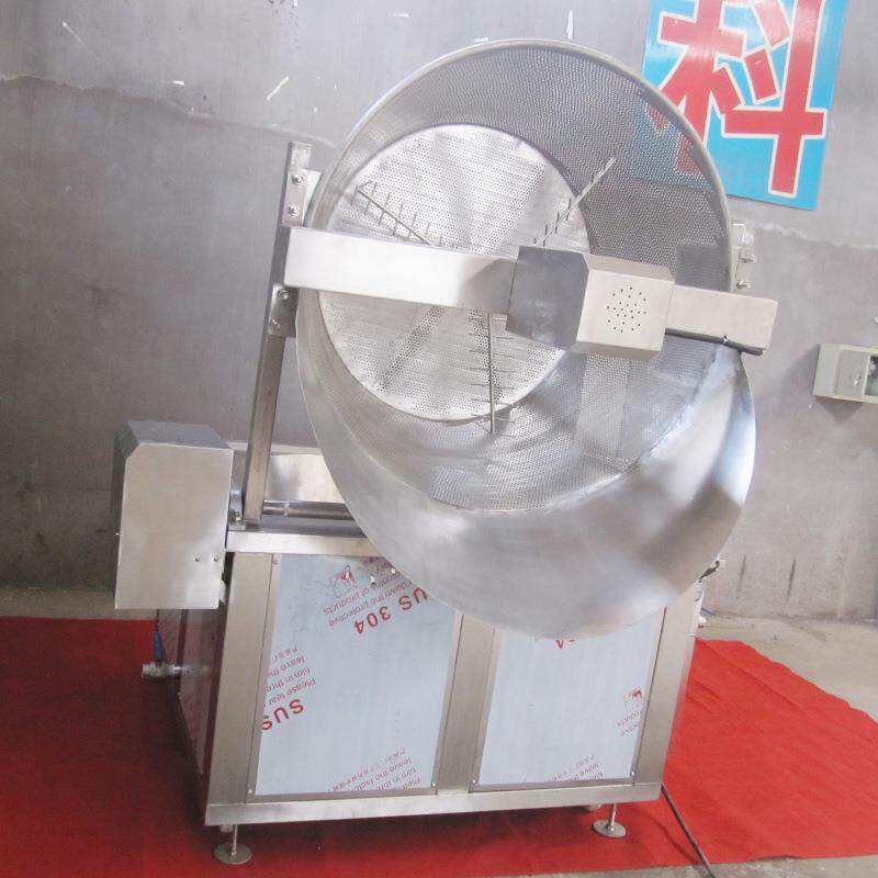 优品YP-1200豆泡油炸锅生产厂家 豆腐切块机 高低温炸豆泡油炸锅