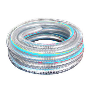 钢丝软管 给水排水抽油管 钢丝软管pvc透明 塑料管螺旋管抽水管