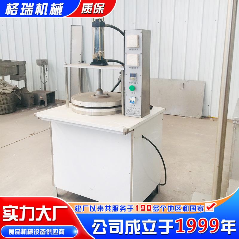 不锈钢圆形单饼机 鸡蛋饼薄饼春卷皮机器 全自动压饼机器设备