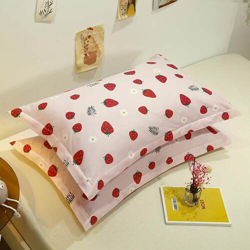 学生宿舍家用枕套舒适一对装成人助睡眠可拆