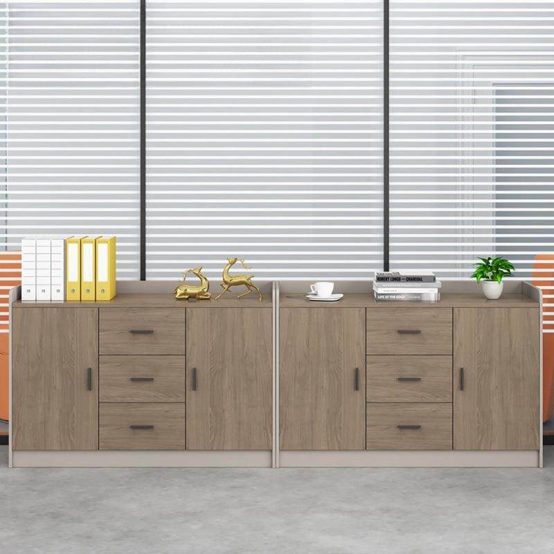 矮柜会议室茶水柜办公室办公柜子文件柜隔断柜带锁储物柜打印机柜