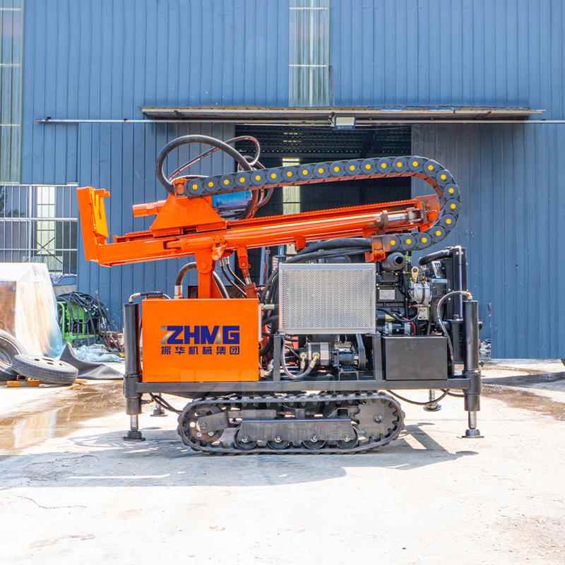 百米动井钻机小型气ZH-280GL家用吃水气水井钻机家用打井机水两用