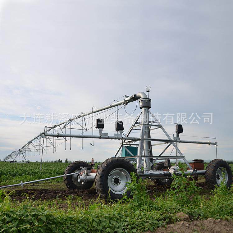 大型农业自走式喷灌机械自动灌溉4/2轮平移式喷灌机