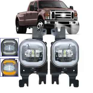 适用于福特F250F350F450F55008 10LED雾灯日行灯带转向灯厂