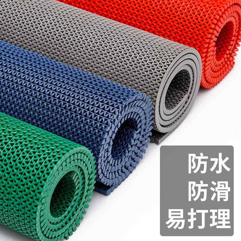 浴pv门c吸水厨s纹房卫生间室口底垫门防滑垫地垫垫地毯防滑防滑安