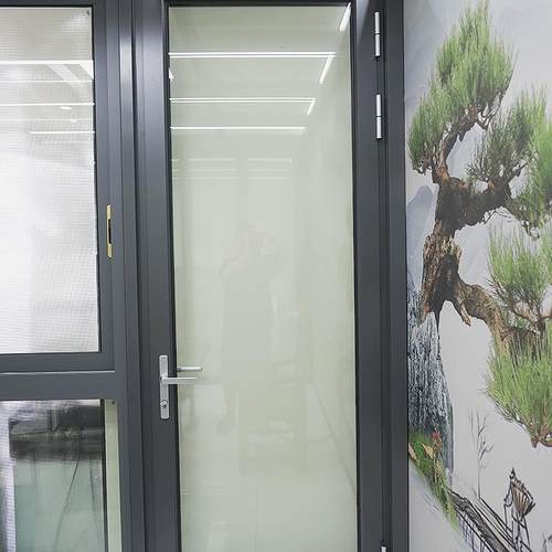 断桥铝体合金平开窗隔音防窗盗一落地70#窗统封阳台系铝门窗