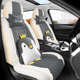 全包围布艺坐套 通用座垫新款 汽车座套秋季 亚麻专用座椅套四季