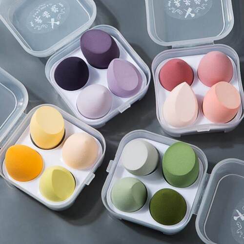 Different Sizes Makeup Sponge Dry&Wet Use Cosmetic Puff