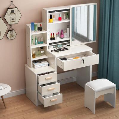 dresser小型化妆桌现代简约化妆台轻奢梳妆台卧室多功能迷你妆台