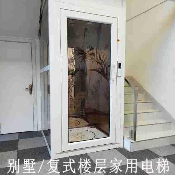 液压电梯别墅包安装二楼三楼无机房无底坑家用电梯别墅电梯