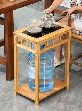 茶柜茶柜水架沙水发边几茶边柜套多功能QBV茶一体装烧水泡茶小茶
