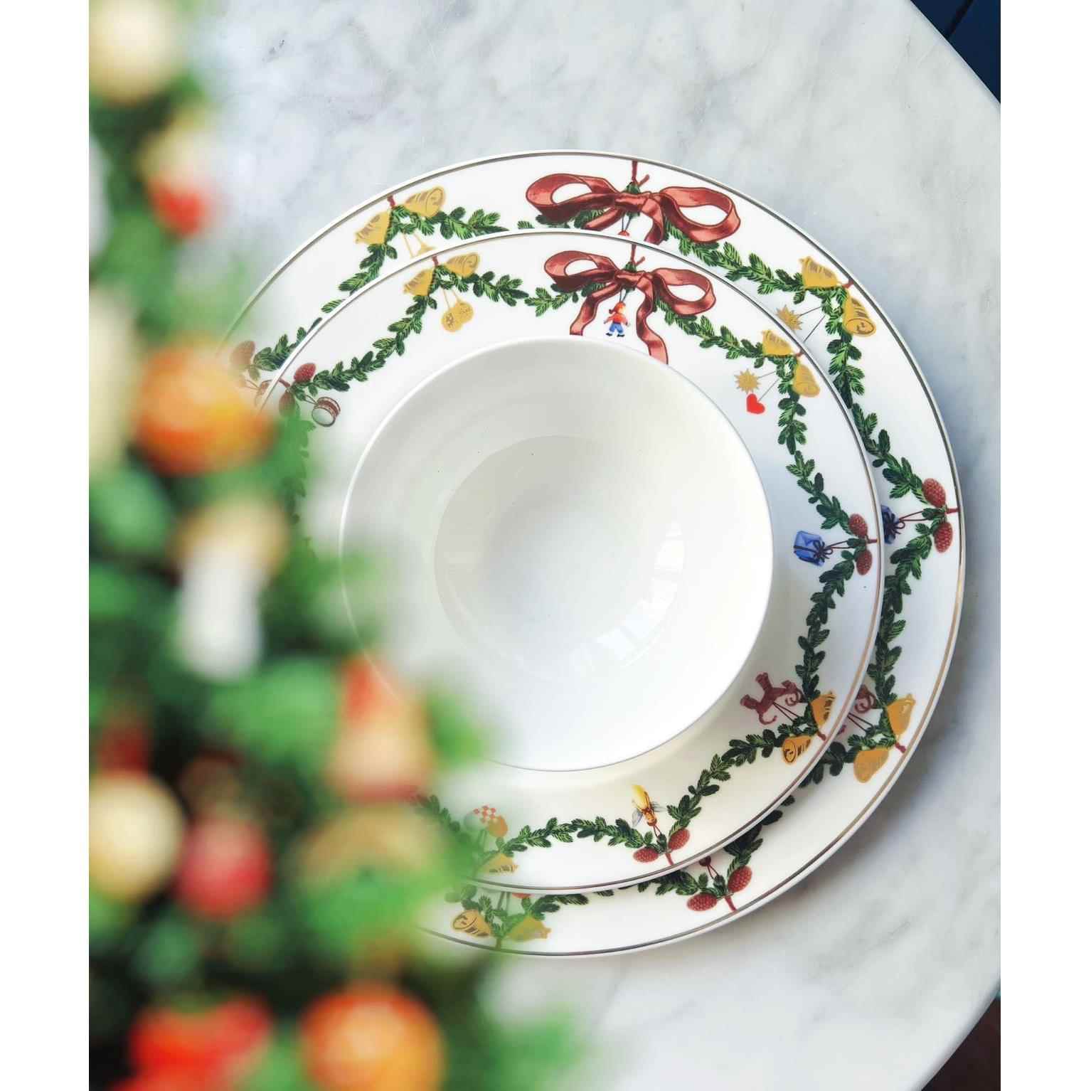 经典圣诞系列餐具套餐饭碗咖啡杯碟餐盘