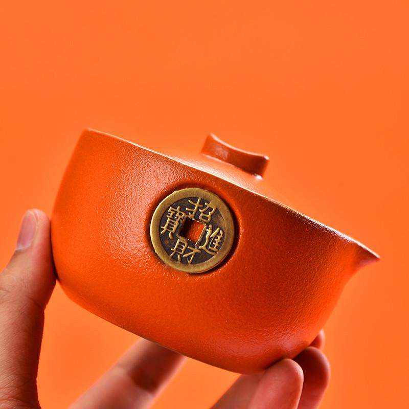 月兔快客杯一壶二杯陶瓷便携旅行茶具套装礼品户外泡茶壶茶杯批发,餐饮具,旅行茶具,淘宝优惠券,粉丝福利购,淘宝优惠卷