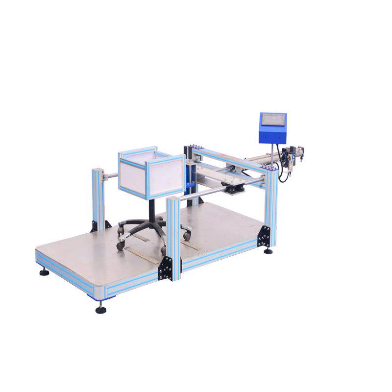 浙江安吉办公椅轮子耐磨检测仪器 办公椅测试设备 办公椅试验机