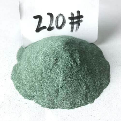 GC220#240#绿碳化硅磨料颗粒棱角少微尘少流动性好金属增韧添加料