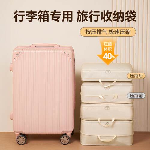 Travel Organizer Pouches for Luggage, Clothing, Underwear -
