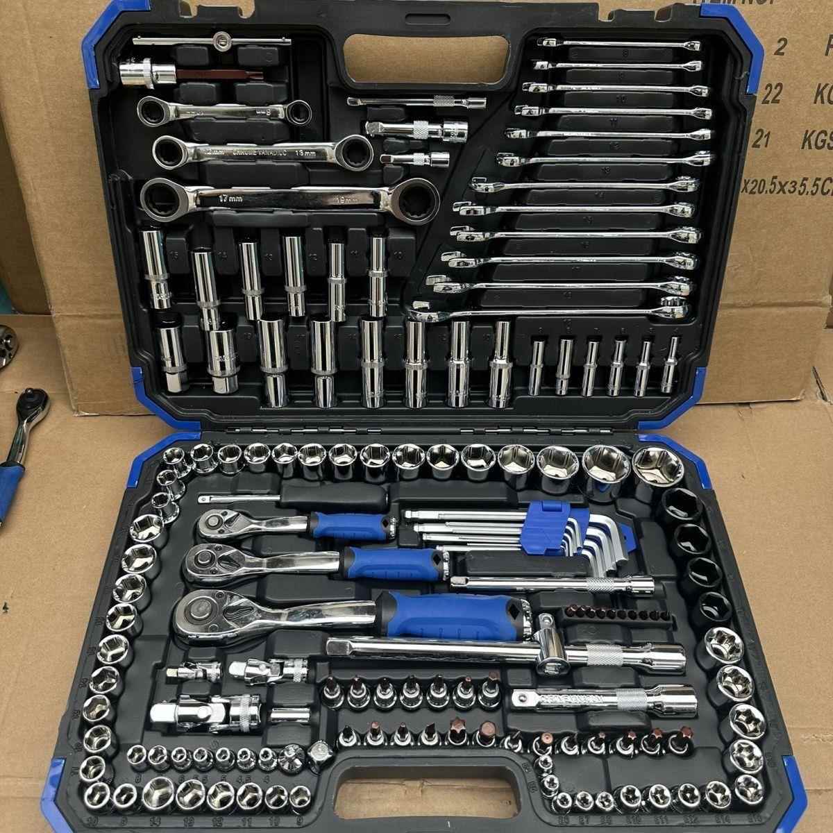 2快16件修速车工具套装汽修修汽车CGL套筒扳手组套棘轮扳维手组合